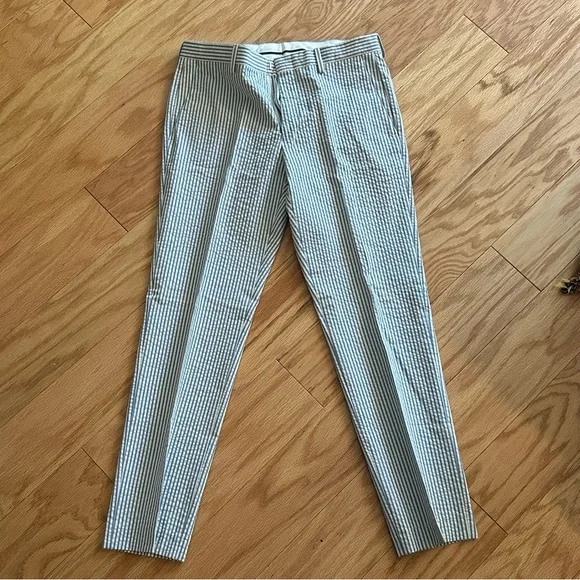 J.Crew Ludlow Seersucker Suit 36S x 30W 32L - Picture 5 of 11